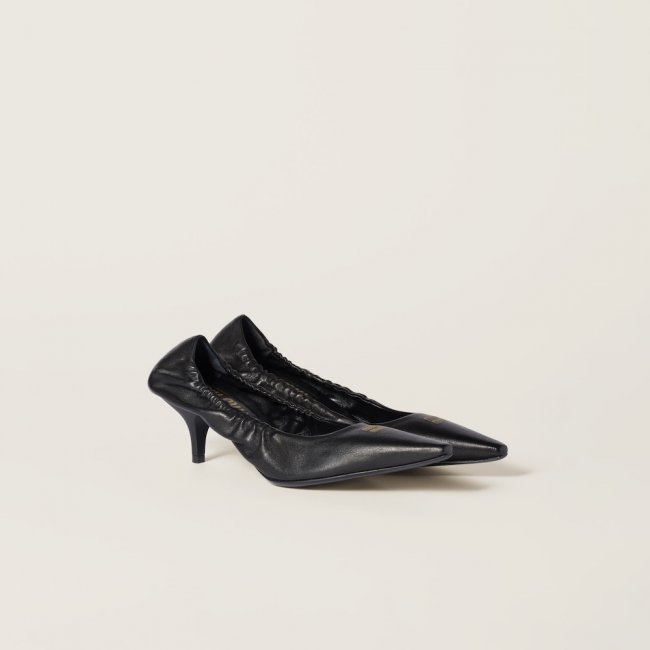 Miu Miu Nappa leather pumps Black Miu Miu Nappa leather pumps Black
