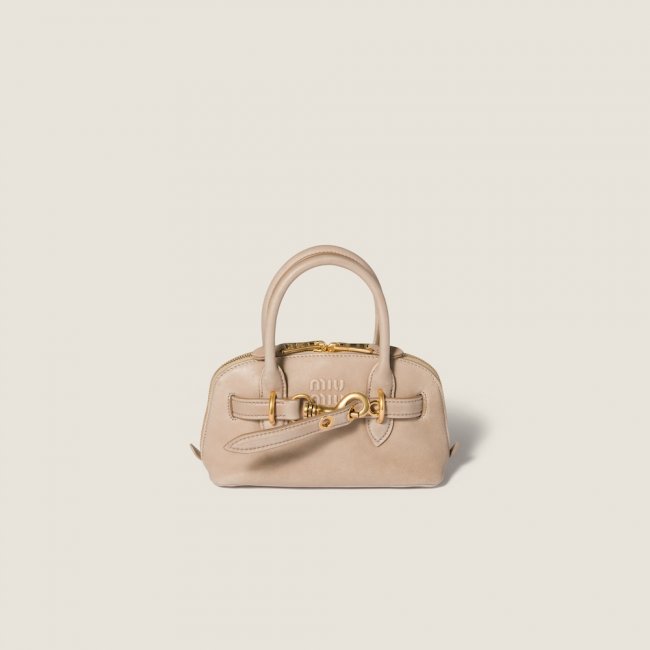 Miu Miu Aventure mini nappa leather bag Cord Miu Miu Aventure mini nappa leather bag Cord