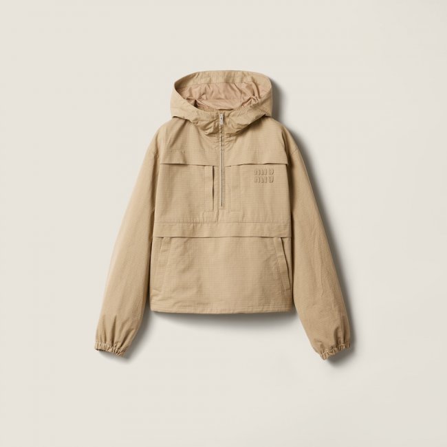 Miu Miu Ripstop blouson jacket Cord Miu Miu Ripstop blouson jacket Cord