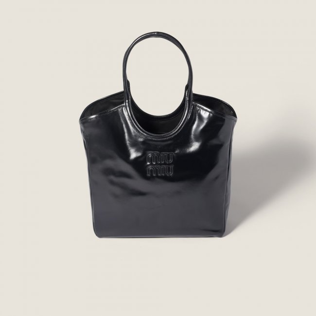 Miu Miu Ivy leather bag Black Miu Miu Ivy leather bag Black